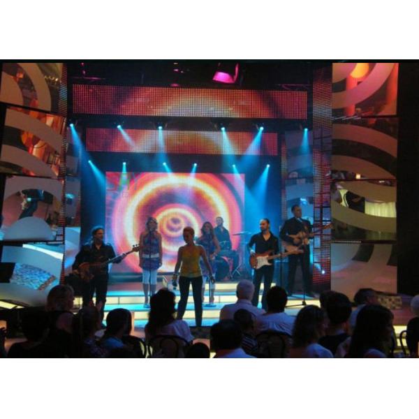 500mm x 500mm HD Indoor 4.81mm Full Color Die-casting Aluminum Cabinet Stage Rental LED Display