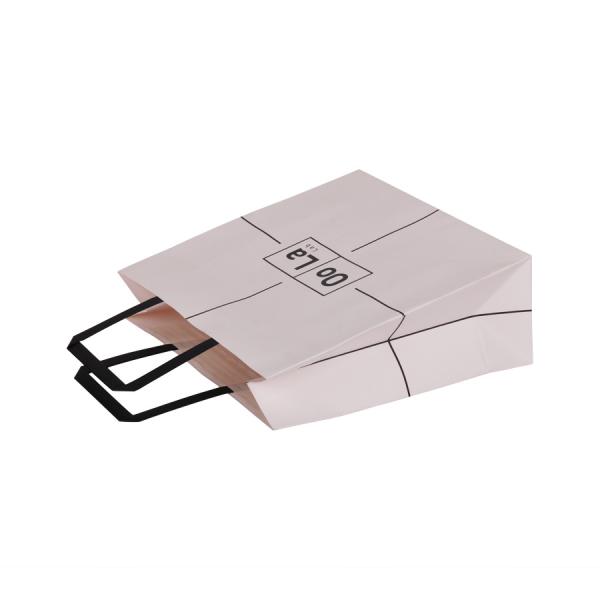 o empacotamento branco do papel de embalagem de 230gsm ensaca o retângulo para a joia da roupa