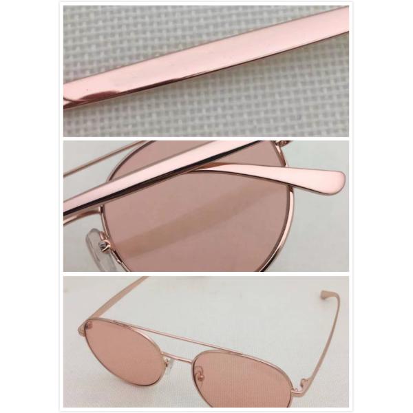 Retro metal sunglasses accessories round shape for Porsche design