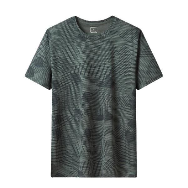 Summer UPF 50 UV Printed Tee Shirt Custom Logo Boxy Gym Streetwear for Men and Women