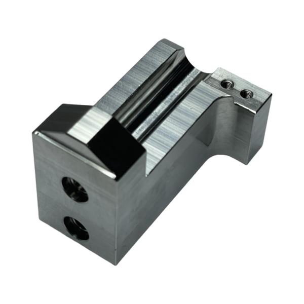 Piezas de máquina robótica estructural de acero inoxidable fosfatado mecanizado de precisión CNC