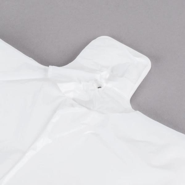 0.71 Mil Unprinted T Shirt Shopping Bags White Color 20
