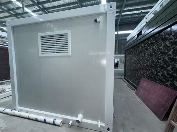 Tailored Mobile Sanitation Solutions Customizable Exterior Metal Roofing Included