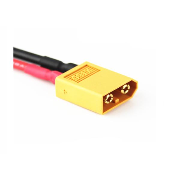 Cabo 16awg 5cm XT60 masculino do zangão FPV de Turnigy ao adaptador fêmea do conector XT30