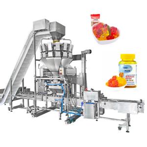Máquina de empacotamento de enchimento da contagem automática para doces gomosos