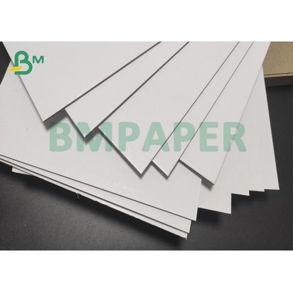 Duplex Board 1.5mm 2mm High stiffness Double White Cardboard For Boxes