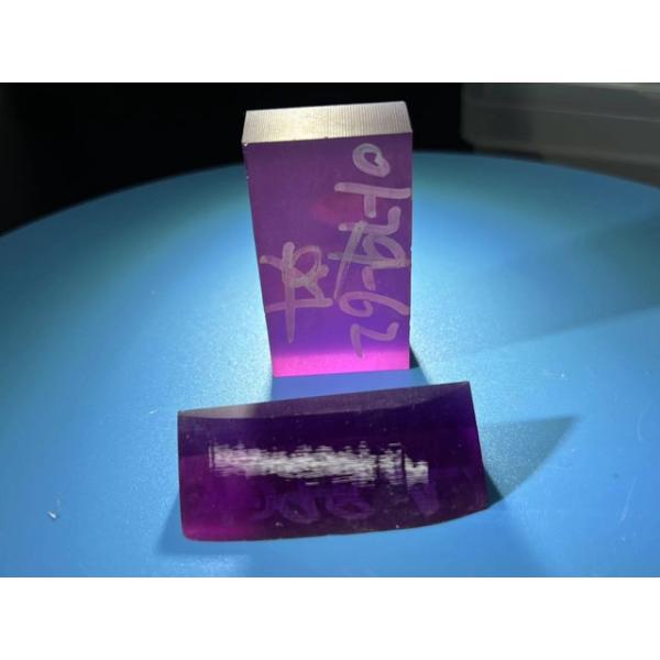 99,999% кровь рубиновая штанга голубя сапфира титана цвета пурпура