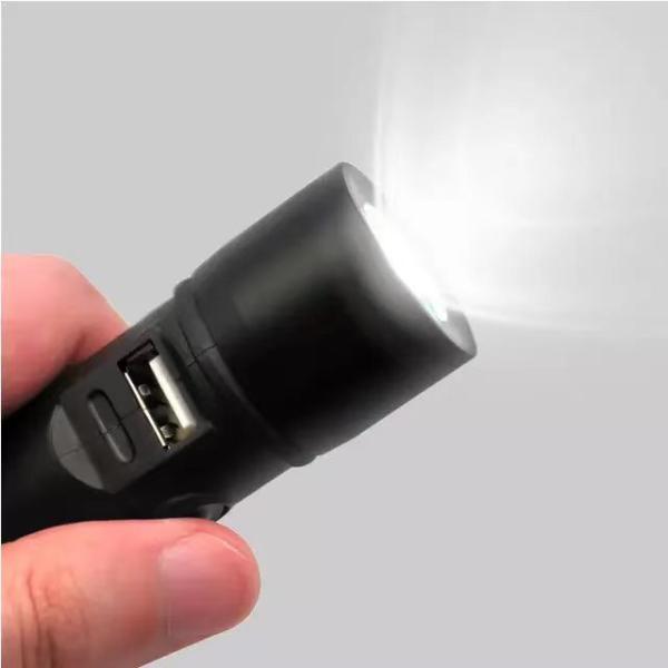 Safety Hammer Power Bank with 5.0V/2.4A USB Cell Phone Car Charger and LED Light Source