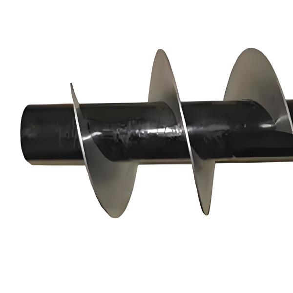 SS316 Stainless Steel No-Axis Screw Auger Conveyor for Dyeing Wastewater Treatment