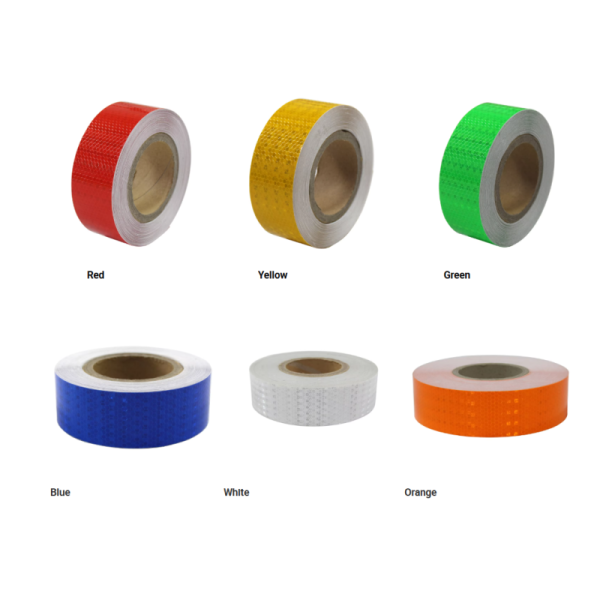 Honeycomb PVC & PET Reflective Material Self-Adhesive Reflective Sticker Sheet Warning Use Temporary Reflective Tape for Safety