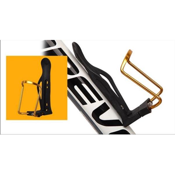 Simple Design Light Cycling MTB Road Bike Ajustable Water Bottle Holder Cage Lithium Alloy Bottle Holder Bracket Rack