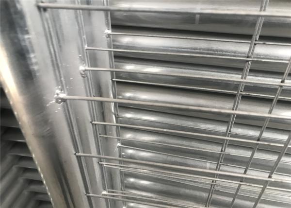 OD 40mm heavy duty temporary fencing panels 2.1mx2.4m Wall thickness 1.5mm and Mesh 60mm x 150mm diameter 4.00mm