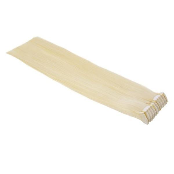 20inch Indian Remy Double Drawn Invisible Mini Flower Micro Tape Hair Extension for Us