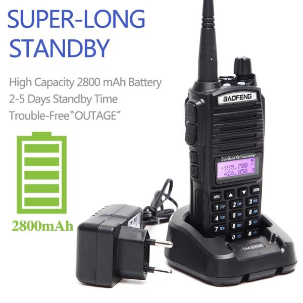 Baofeng UV-82 Handheld Walkie Talkie GMRS Communication Two Way Radio with Long Range