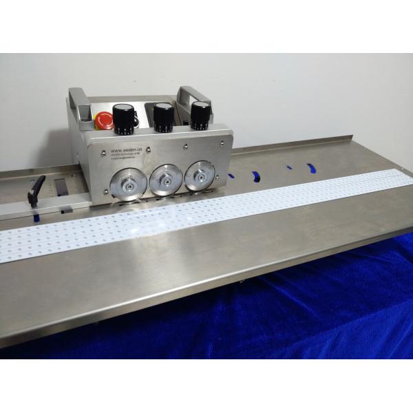 1.0MM - 3.5MM Thickness V Groove PCB Separator Machine 6 Pieces Round Blade