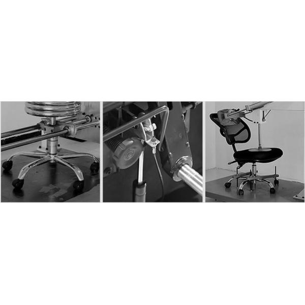 Height Adjustable Gas Lift Chair / Auto Return S S Office Chair Gas Lift