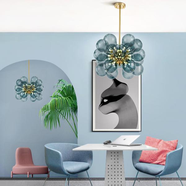 Красочный свет стеклянного шарика G9 привесной гальванизирует смертную казнь через повешение