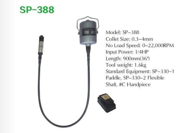 Powerful Shaft Grinder bosch with flexible shaft , 0.3mm - 4mm Collet