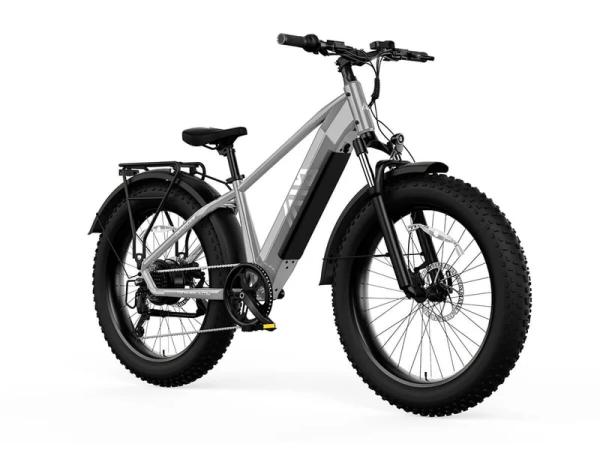 26 Inch Fat Tire City Off-Road Commuter Multi-Purpose E-Bike 48V for Adults Electric Bike   Women