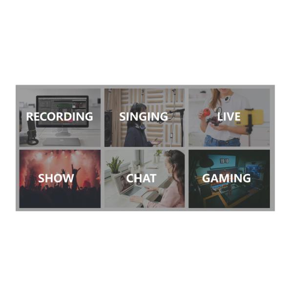 Style Meets Functionality 797Audio D502 Wired Microphone for Podcasts and Gaming