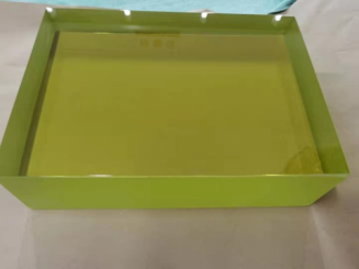 Custom Square X-Ray Lead Glass Sheets Custom-made for Radiation Barrier Use in Medical & Industrial Shielding Projects
