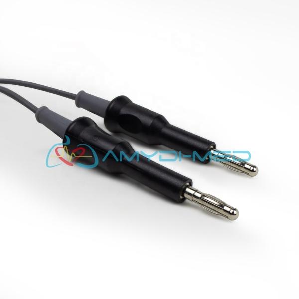 Hospital Electrosurgical Cables Reusable erbe bipolar cable 4.0 Banana