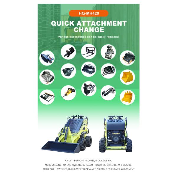 Сертификат CE/EPA 0,15 м3 Грузоподъемность гидравлический сдвигоуправляющий погрузчик для евро 5 EPA