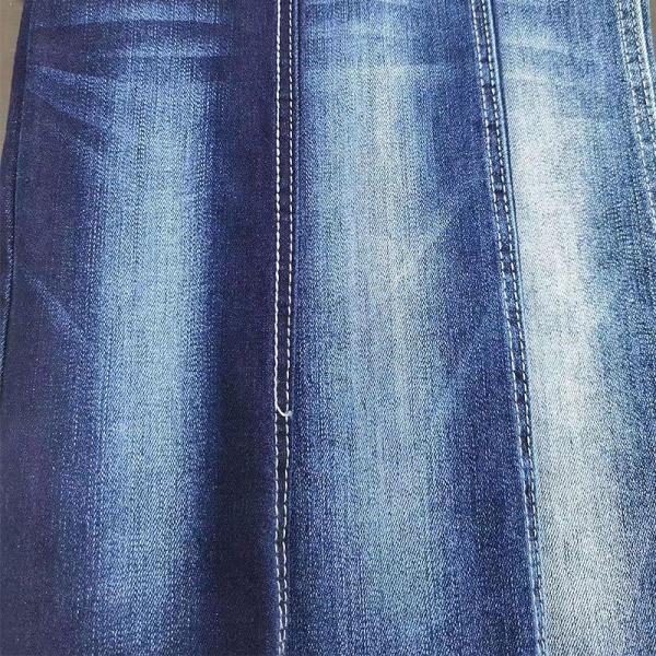 El agujero del vintage rasgó la tela lavada del dril de algodón de Spandex del poliéster del algodón