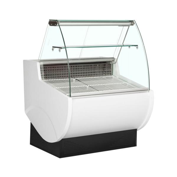 Slimline Stainless Steel Fridge Freezer With Back Refrigerated Storage Cabinet
