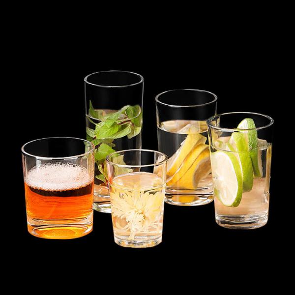 Elegant Business Glass Water Cups
