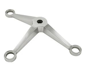 stainless steel investment casting ,stainless steel glass spider ,stainless steel glass bracket,SS2205 glass clamps
