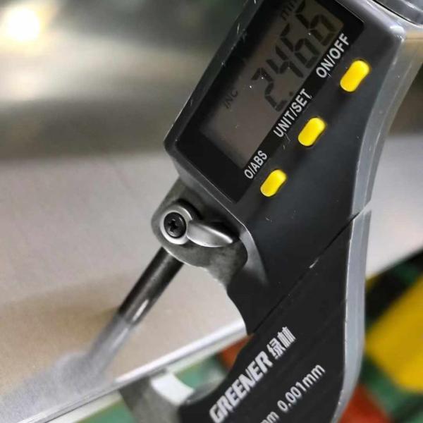 SUS316Ti Cold Rolled Stainless Steel Sheet  AISI 316Ti DIN1.4571 INOX Metal Sheet 2B  0.8mm