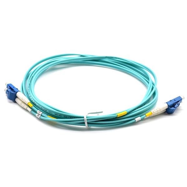 OM3 LC-LC Multimode Duplex 2M 3M 5M Fiber Optic Patch Cord
