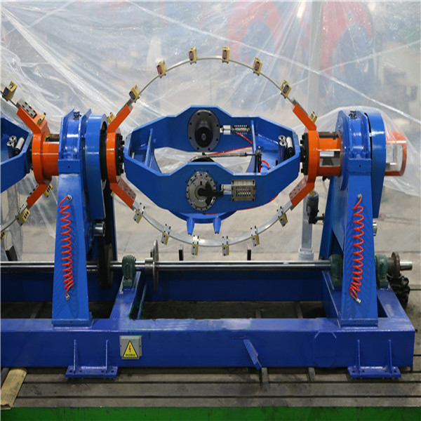 Blue Bow Type Stranding Machine  For Aluminum Copper Steel  And ACSR Wire