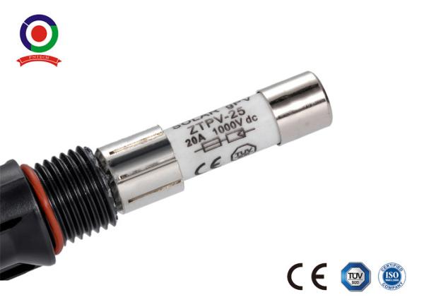 25A 1000V DC IP67 Conector de fusible solar Hombre Hembra