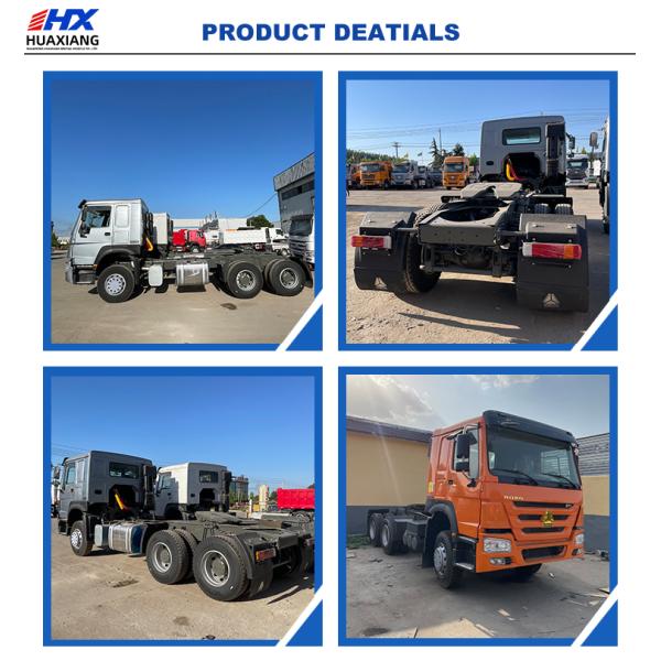 Production Time 15 Workdays Sinotruck Howo 2024 Tractor Head with Max Payload