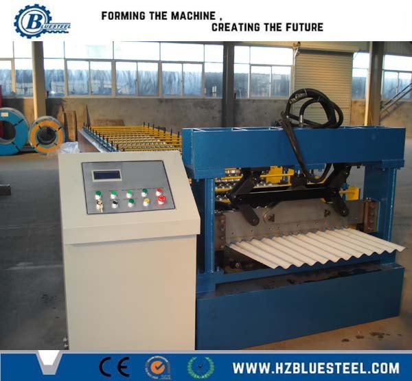 Structural Roof Panel Steel Corrugated Roll Forming Machine Approved CE