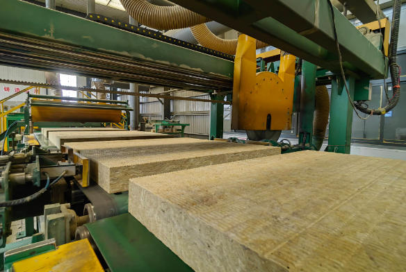 Fully Automatic Rock Wool Production Line with 10000-50000tons/year Capacity and 50-200mm Thickness for Heat Isolation