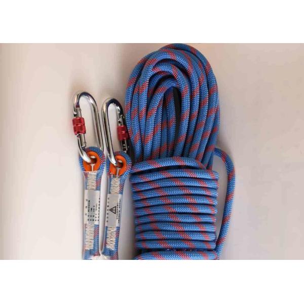 Corde Rappelling auxiliaire s'élevante extérieure de la corde 16MM de sécurité