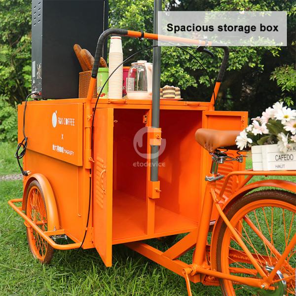 Discover the Secrets of Los Angeles' Tricycle Food Carts Hand Push Operation Mode