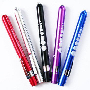 Frosted medical Pen Light dental Pen light yellow light medical pen torch for nurse