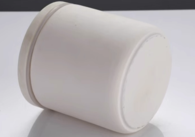 High-alumina ceramic ball milling jars used in planetary ball mills or jar mills