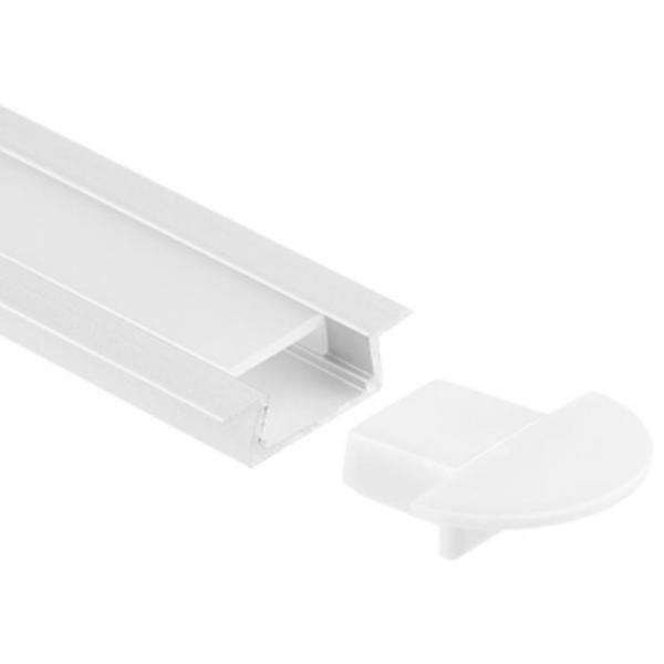 Профиль света 6063 СИД алюминиевый утопил держатель 21,7 x 5.7mm