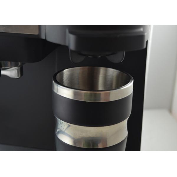 Kitchen Espresso Coffee Maker 8-10 Cups Digital 20Bar Black Silver With Frother