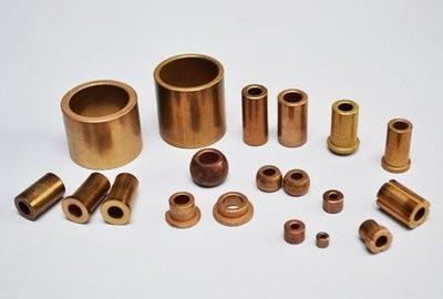 Iron Oil Impregnated Bronze Bushings Wear Resistance For Electric Motors