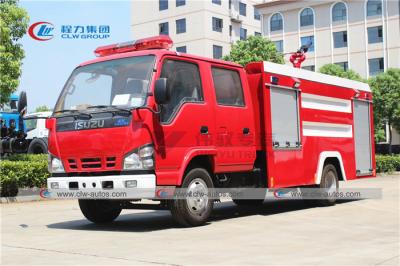 Caminhão do bombeiro de ISUZU 600P 3T com o tanque da água e da espuma