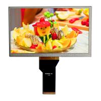 800x480 Matrix Dots TFT LCD Moniteur 12 O'Clock 24 Bits RGB 250nits