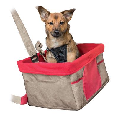  				Large Car Seat Carrier Cat Dog Pet Puppy Travel Cage Booster Belt 	        