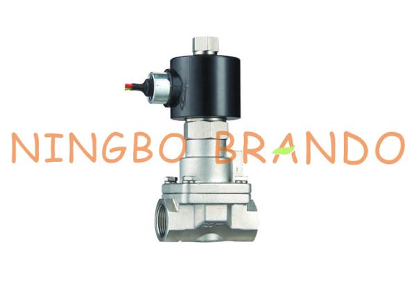 PS-25NK 1 Threaded NO Stainless Steel Solenoid Valve 24VDC 220VAC