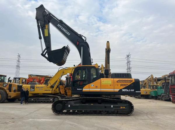 Doosan Hyundai 305lc-9t Excavadoras grandes usadas 30 toneladas Excavadoras grandes usadas Hyundai